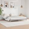 Bed Frame Grey Sonoma 200x200 cm Engineered Wood Colour grey sonoma Size 200 x 200 cm 