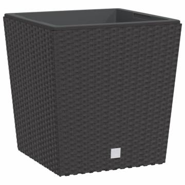 Rattan Planter with Removable Inner - 21/32L Brown