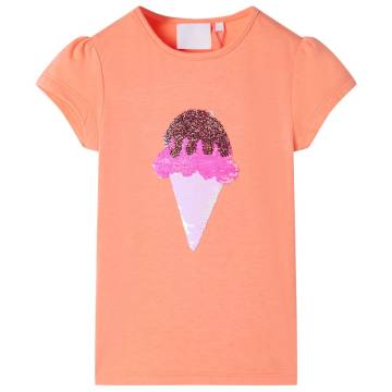 Kids' Neon Orange T-Shirt 104 | Affordable Quality Wear