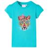 Kids' T-shirt Mint 140 - Stylish and Comfortable for Children