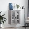 Wall Mounted Cabinet Grey Sonoma - Stylish Storage Solution