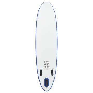 Stand Up Paddle Board Set - Inflatable SUP Surfboard - Blue/White