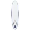 Stand Up Paddle Board Set - Inflatable SUP Surfboard - Blue/White