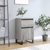 Stylish Grey Sonoma Sideboard - 40x35x70 cm - Hipomarket