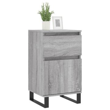 Stylish Grey Sonoma Sideboard - 40x35x70 cm - Hipomarket