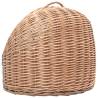 Cat Transporter 60x45x45 cm - Natural Willow Carrier