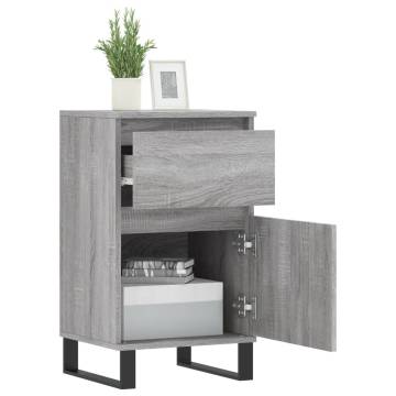 Stylish Grey Sonoma Sideboard - 40x35x70 cm - Hipomarket