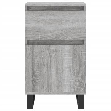 Stylish Grey Sonoma Sideboard - 40x35x70 cm - Hipomarket