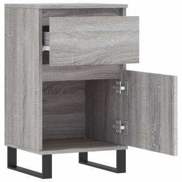 Stylish Grey Sonoma Sideboard - 40x35x70 cm - Hipomarket