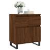 Stylish Brown Oak Sideboard - 60x35x70 cm | Hipo Market