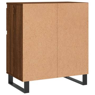 Stylish Brown Oak Sideboard - 60x35x70 cm | Hipo Market