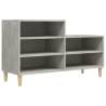 Shoe Cabinet Concrete Grey 102x36x60 cm | Stylish Storage Solution