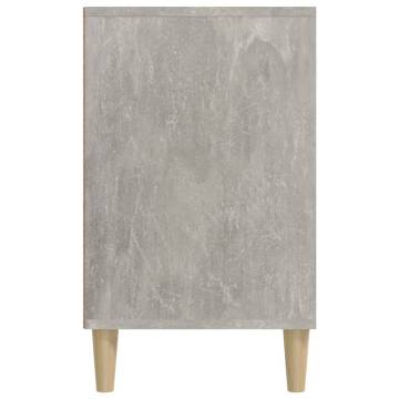 Shoe Cabinet Concrete Grey 102x36x60 cm | Stylish Storage Solution