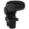 Car Armrest Black 13x36x(30-46) cm - Durable ABS Storage