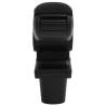 Car Armrest Black 13x36x(30-46) cm - Durable ABS Storage