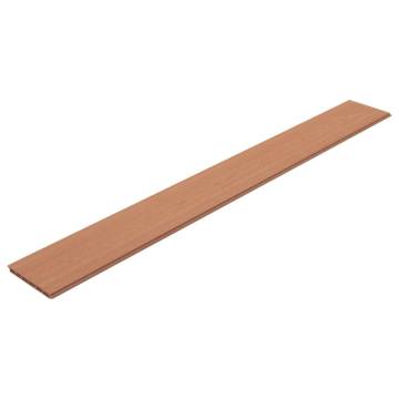 Replacement Fence Boards 9 pcs WPC 170 cm Brown | Hipomarket