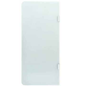 Wall-mounted Urinal Privacy Screen - 90x40 cm Tempered Glass