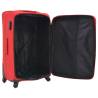 3 Piece Soft Case Trolley Set Red - Durable & Stylish Travel