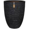 Capi Vase Nature Row Elegant Low 36x47 cm Anthracite KRWZ782 Colour anthracite Size 36 x 47 cm Quantity in Package 1 