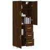 Highboard Brown Oak - Elegant Storage Solution | HipoMarket