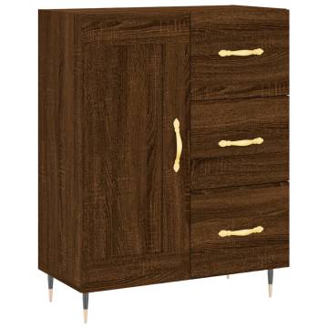 Highboard Brown Oak - Elegant Storage Solution | HipoMarket