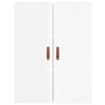 High Gloss White Highboard - Stylish Storage Solution