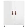 High Gloss White Highboard - Stylish Storage Solution