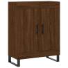 Stylish Highboard Brown Oak | 69.5x34x180 cm at Hipo Market