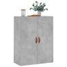 Wall Mounted Cabinet Concrete Grey - Elegant Storage Solution