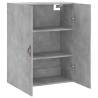 Wall Mounted Cabinet Concrete Grey - Elegant Storage Solution