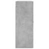 Wall Mounted Cabinet Concrete Grey - Elegant Storage Solution