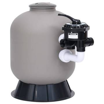 Pool Sand Filter with 6-Way Valve - Durable & Efficient