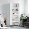 Highboard White 69.5x32.5x180 cm Engineered Wood Colour white Quantity in Package 1 Model 3 shelves 