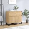 Sideboards 2 pcs Sonoma Oak 40x35x70 cm Engineered Wood Colour sonoma oak Quantity in Package 2 