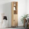 Highboard Sonoma Oak 34.5x34x180 cm Engineered Wood Colour sonoma oak Quantity in Package 1 Model 1 door 