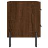 Stylish Brown Oak Bedside Cabinets - Set of 2 | HipoMarket