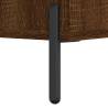 Stylish Brown Oak Bedside Cabinets - Set of 2 | HipoMarket