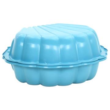 Sandpits 2 pcs Blue - Durable Plastic for Outdoor Fun | Hipo Market