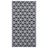 Trendy Outdoor Carpet Black 80x150 cm PP - Hipomarket