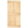 NARVIK 100x210 cm Solid Pine Door - Secure & Stylish