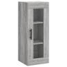 Highboard Grey Sonoma - Stylish Storage Solution (34.5x34x180 cm)