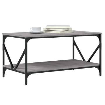 Elegant Grey Sonoma Coffee Table - 90x50x45 cm - HipoMarket