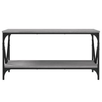 Elegant Grey Sonoma Coffee Table - 90x50x45 cm - HipoMarket