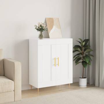 Classic White Sideboard - 69.5x34x90 cm | Hipomarket UK