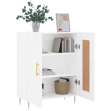 Classic White Sideboard - 69.5x34x90 cm | Hipomarket UK