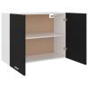 Hanging Cabinet Black 80x31x60 cm - Stylish Storage Solution