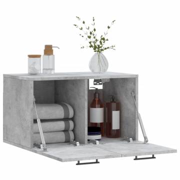 Wall Cabinet Concrete Grey - Stylish Storage Solution