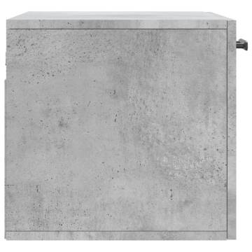 Wall Cabinet Concrete Grey - Stylish Storage Solution