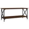 Elegant Brown Oak Coffee Table - 100x45x45 cm | Hipomarket