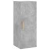 Stylish Highboard Concrete Grey | Engineered Wood Storage